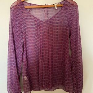 BCBGeneration Sheer Long sleeve